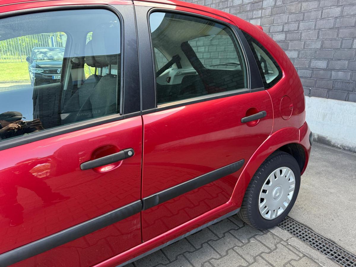 Citroen C3 original Tür hinten links EKQ Luziferrot Rohbau BJ08